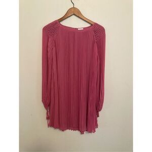 2b rych pink pleated dress‎